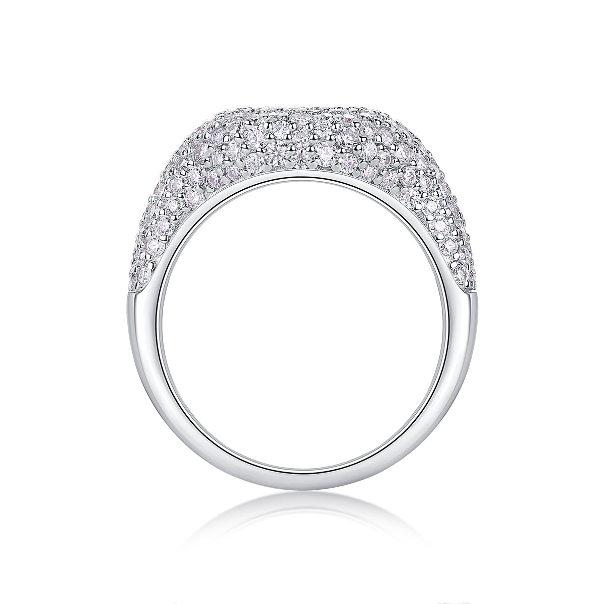 Starry——Moissanite Ring Environmentally friendly diamond ring S925 sterling silver ring