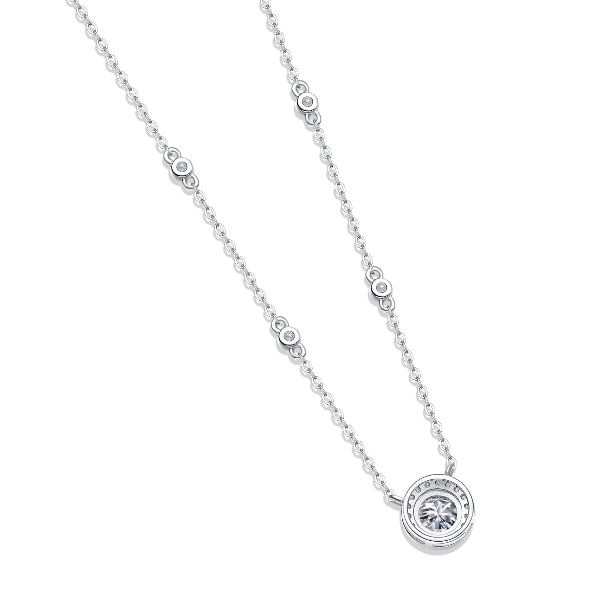 Starlight Necklace-Moissanite-Comparable to Natural Diamond Luxury Fashion Necklace Pendant