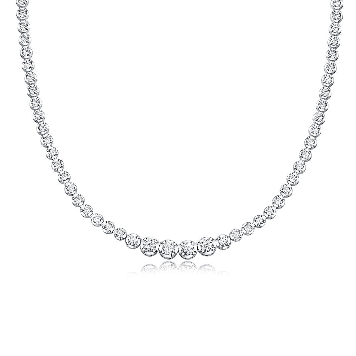 In the name of light - inlaid moissanite comparable to natural diamond luxury fashion necklace pendant